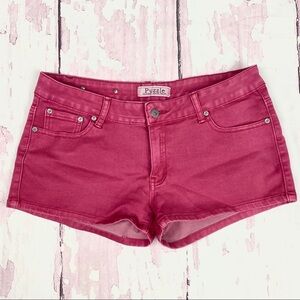 Puzzle Jeans Pink Shorts